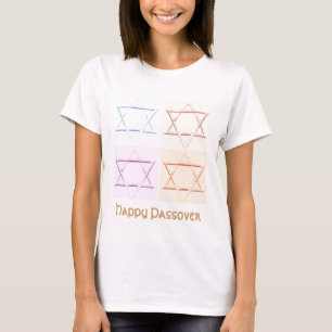 Camiseta arte pop estrela de Davi