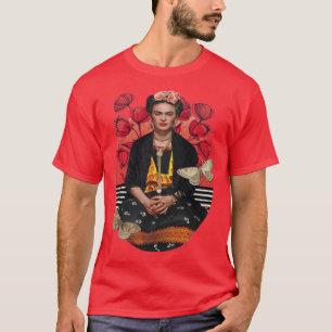 Camiseta Arte Pop Frida Kahlo Presente Para Homens Mulheres