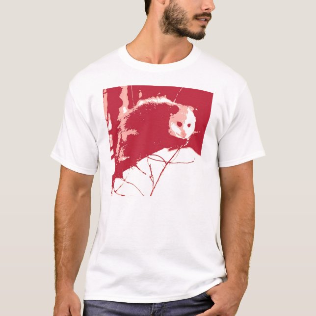 Camiseta Arte Pop Gambá (Frente)