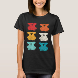 Camiseta Arte Pop Koala Estilo Retro Anos 80