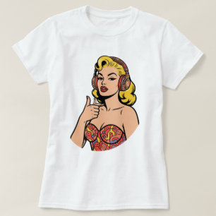 Camiseta Arte Pop Neurodivergente - Estilo Mente Aberta Mar