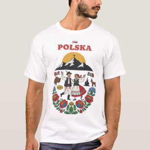Camiseta Arte Popular Montanhesa da Tatra Polonesa