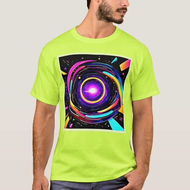 Camiseta Arte por Vórtice Cromática (Frente)