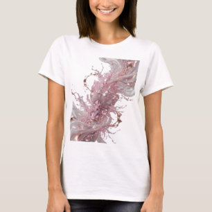 Camiseta Arte Prata ABSTRATA Arte Design Abstrato