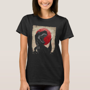 Camiseta Arte Pré-Histórica Vintage Rex Fósseis Amo Dinossa