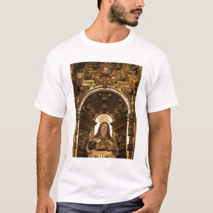 Camiseta Arte religiosa representando Santa Teresa