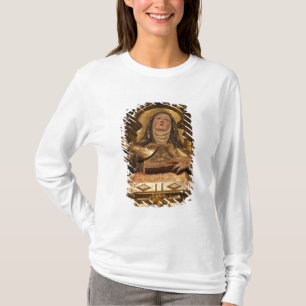 Camiseta Arte religiosa representando Santa Teresa