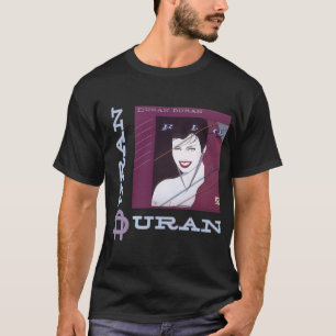 Camiseta Arte Retro inspirada nos anos 80 New Wave Duran Du