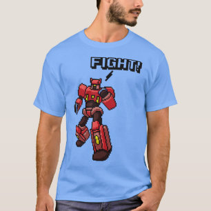 Camiseta Arte Robot Pixel