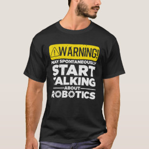 Camiseta Arte Robótica Engraçada Para Mulheres Engenheiro R
