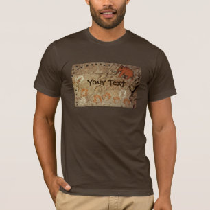 Camiseta Arte Rupestre da Era Glacial