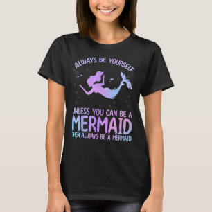 Camiseta Arte Sereia Bonita Para Mulheres Criadoras Do Mar