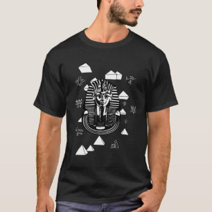 Camiseta Arte Simbólica do Faraó Egípcio Antigo