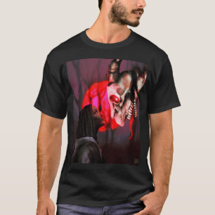 Camiseta Arte Sombria Não Tema meus Demônios BLM