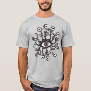 Camiseta Arte Surrealista de Tentáculo Ocular Weirdcore