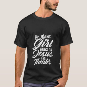 Camiseta Arte Teatral Legal para Mulheres e Meninas Música
