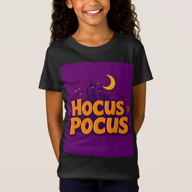 Camiseta Arte Temático de Halloween (Frente)