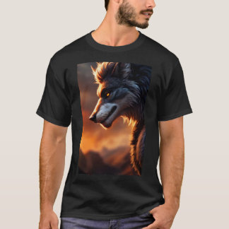Camiseta Arte Therian Furry Furry legal Werewolf
