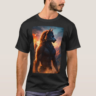 Camiseta Arte Therian Furry Furry legal Werewolf