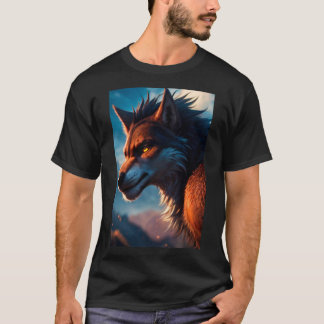 Camiseta Arte Therian Furry Furry legal Werewolf
