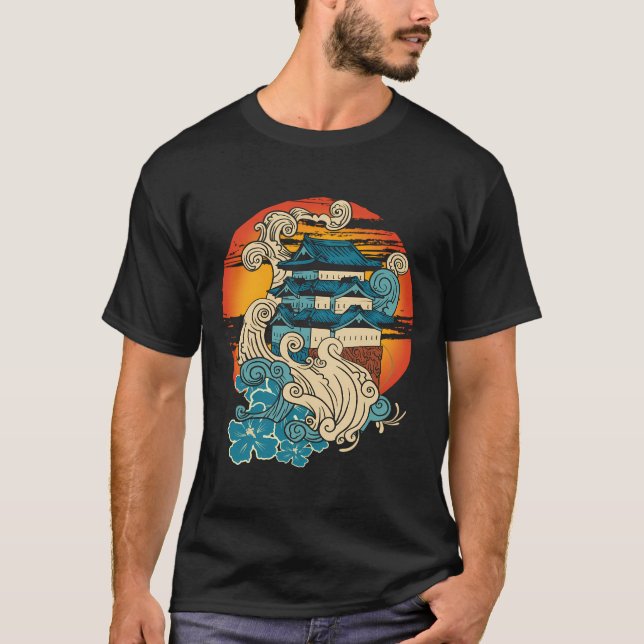Camiseta Arte Tradicional Japonesa (Frente)