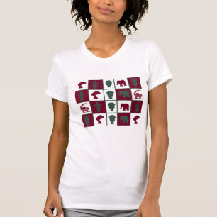 Camiseta Arte tribal abstrato africana
