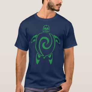 Camiseta Arte Tribal Turtle Shell Tortoise