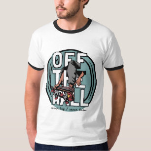 Camiseta Arte Urbana de Skateboarding Off The Wall