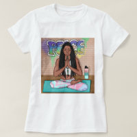 Arte Urbana | Mulher Bonito que faz meditação