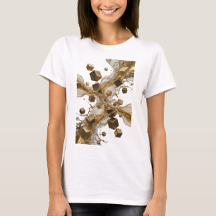 Camiseta Arte Usável ARTE ABSTRATA Witty Gold