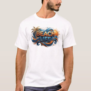 Camiseta Arte Usável de VIDA DE PRAIA Moderna