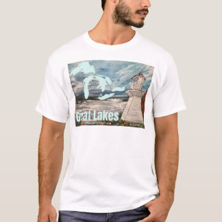 Camiseta Arte Usável Farol Great Lakes