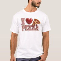 Arte Usável Striking Pink EU AMO PIZZA
