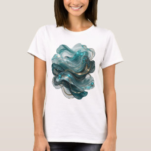 Camiseta Arte Usável Tendência Prata UNIVERSE