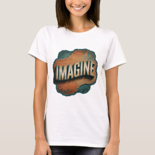 Camiseta Arte Vestível Dinâmica Gold IMAGINE