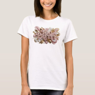Camiseta Arte Vestível Vermelho Marcante MUITO BONITO