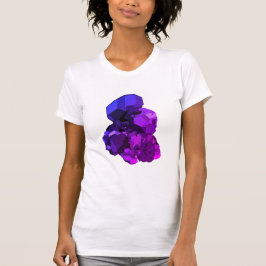 Camiseta Arte vetorial Ametista T-Shirt com malha em malha