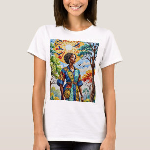 Camiseta Arte vibrante de T-Shirt Tee