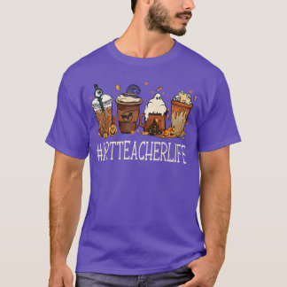 Camiseta Arteacher Horror Café Assustador Halloween Abóbora