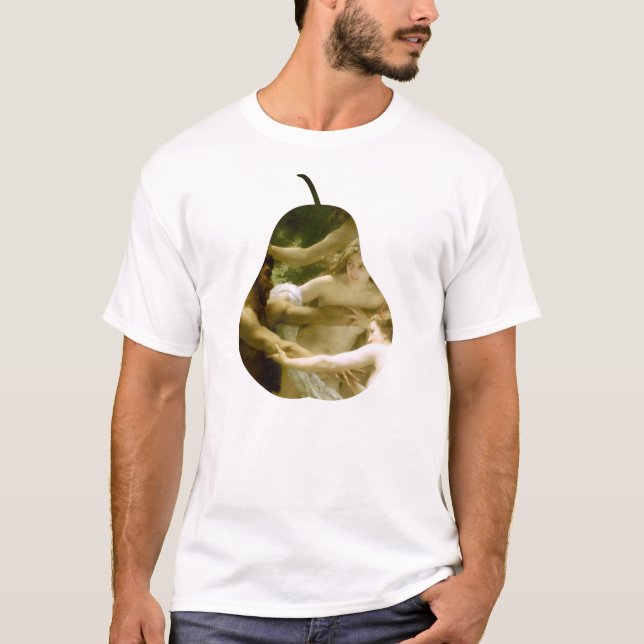 Camiseta ArTee Ninfhs e Satyr Bouguereau M Tee (Frente)