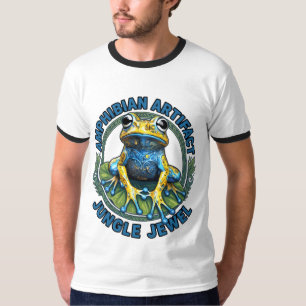 Camiseta Artefato Anfíbio Joia da Selva Sapo Arte