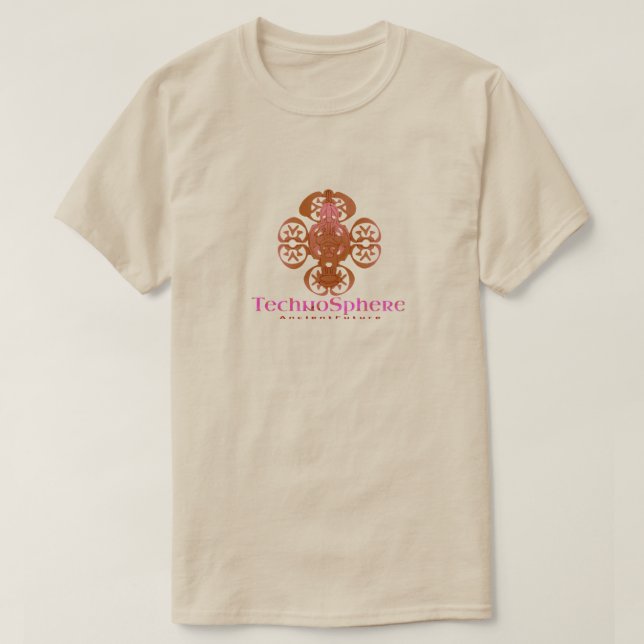 Camiseta Artefato antigo/ laranja v005 (Frente do Design)