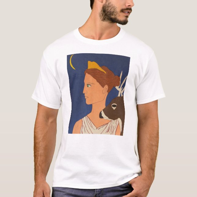 Camiseta Artemis:  A Deusa da Lua (Frente)