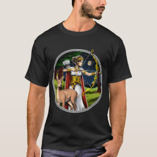Camiseta Artemis Deusa Caçadora Grega