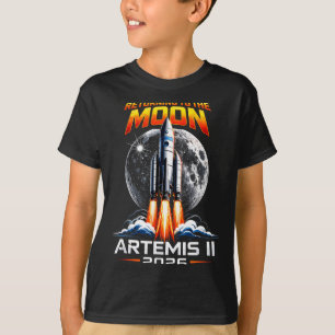 Camiseta Artemis ii de volta à lua 2026 presente para homen