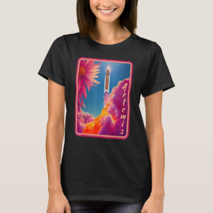 Camiseta Artemis Lançamento SLS Item Para Mulheres Meninas