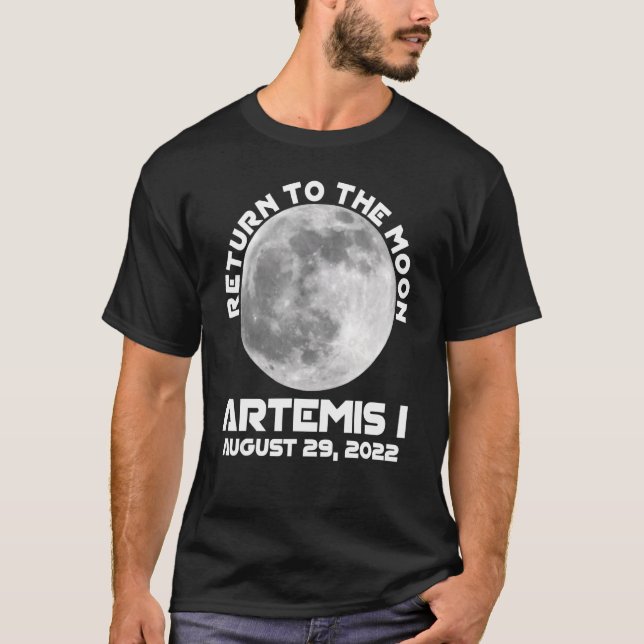 Camiseta Artemis Mission August 29 2022 We Are Going To The (Frente)