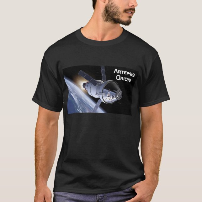 Camiseta Artemis Orion SLS Moon Mission (Frente)