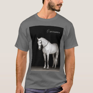 Camiseta ArtEquestre equestriano moda branco
