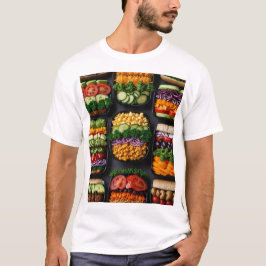 Camiseta Artéria Culinária À Base De Plantas Vibrante